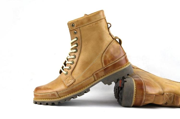 men retro leather motorcycle rider boots shoes