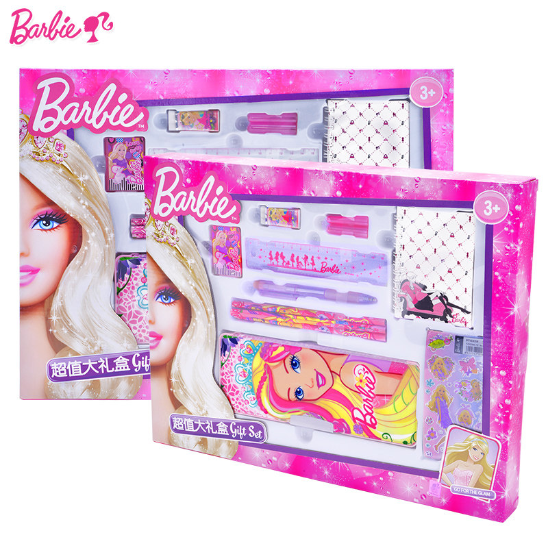 barbie stationery set