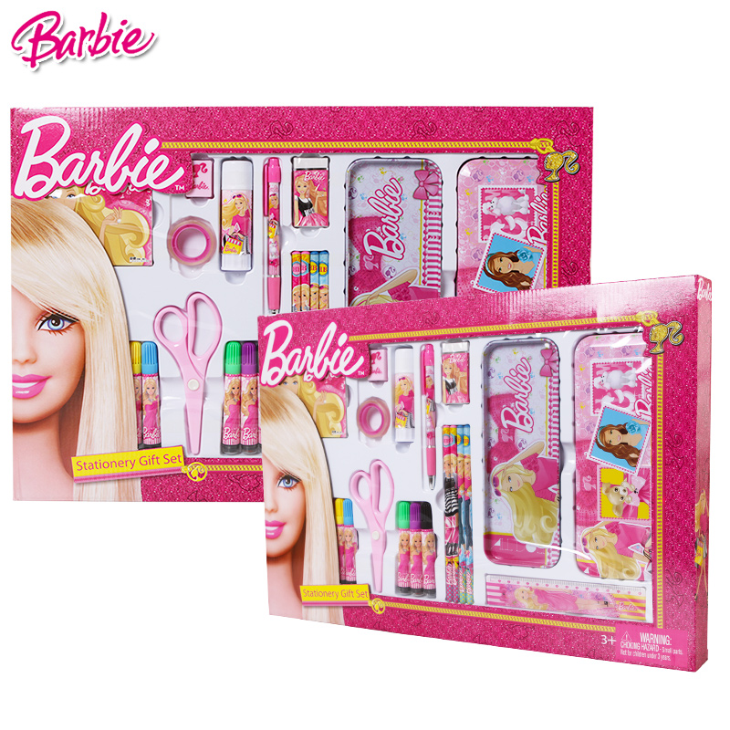 school barbie set