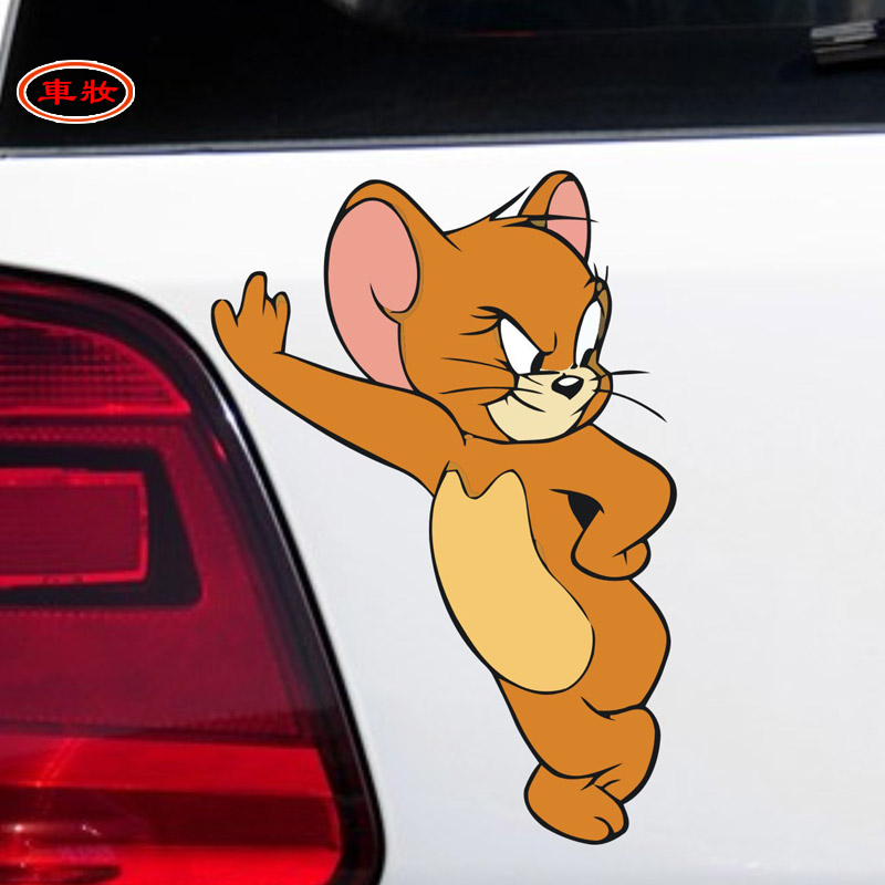 car reflective stickers after 80 memories of jerry tom and jerry cartoon ca...