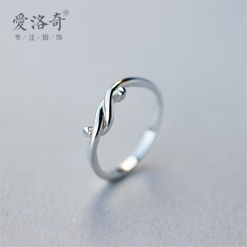 simple silver rings for women