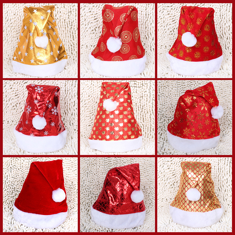 decorated christmas hats