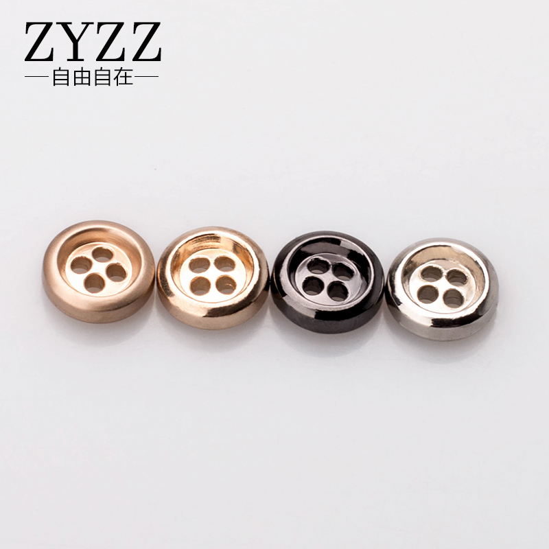 metal craft buttons