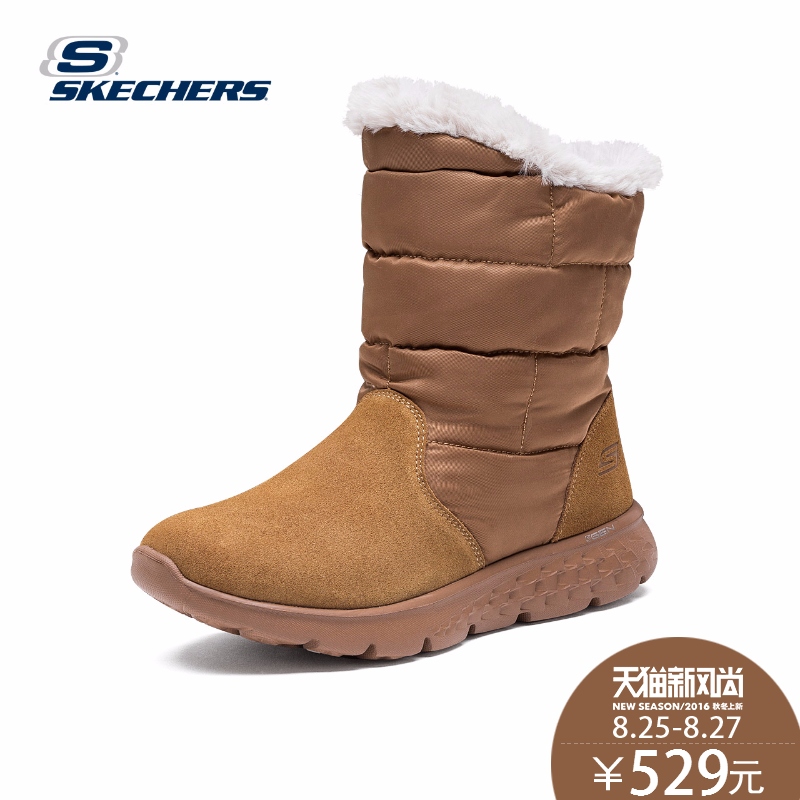 Buy [Sale] skechers skechers 2016 new boots boots stitching warm 