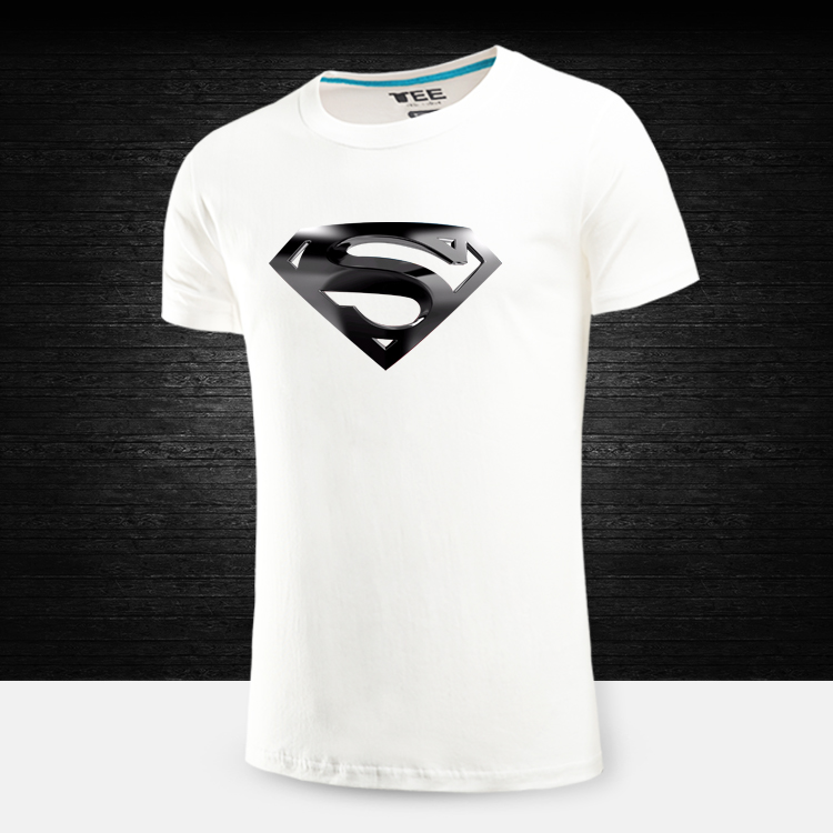 black superman t shirt full sleeve