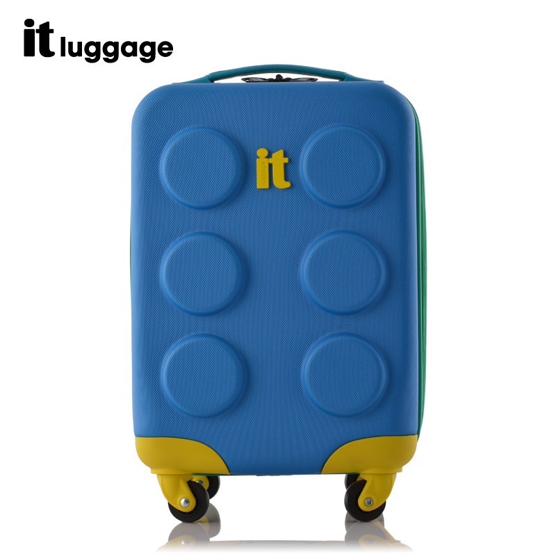 it luggage kids block suitcase