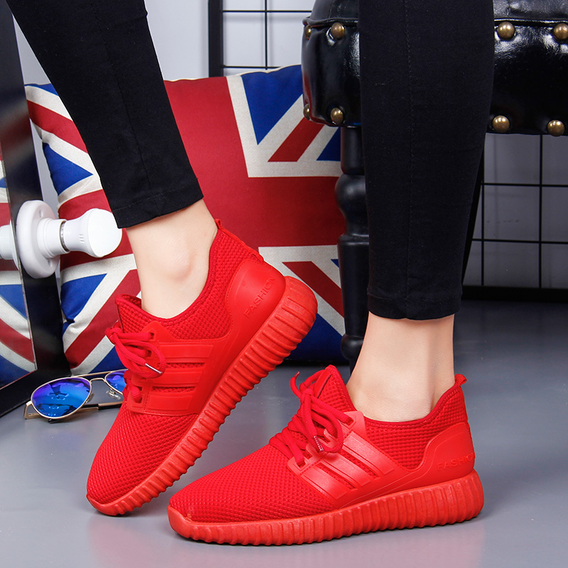 red colour shoes for womens