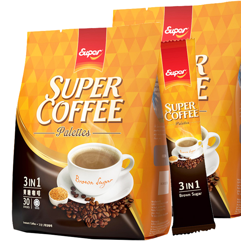 Buy Malaysia Imported Super Super Triple Brown Sugar Instant Coffee Brand Coffee 660g30 Strip Double Pack In Cheap Price On Alibaba Com