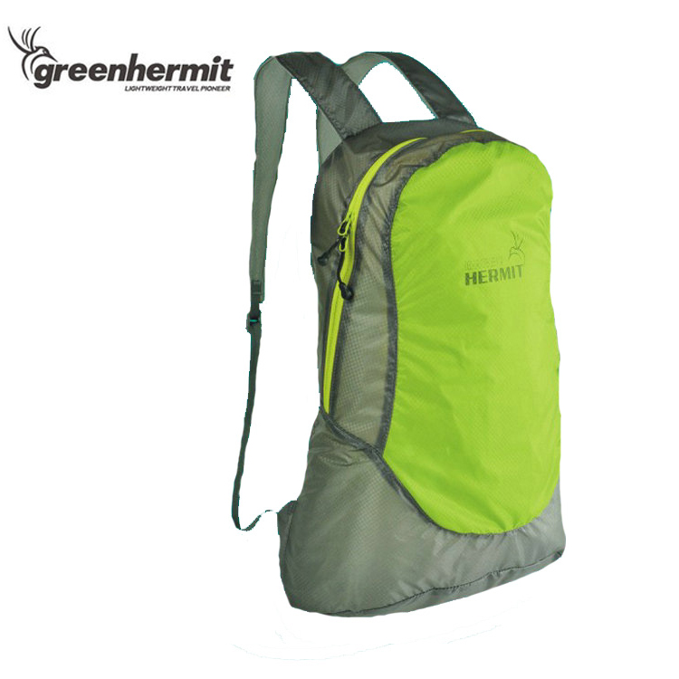 green hermit backpack