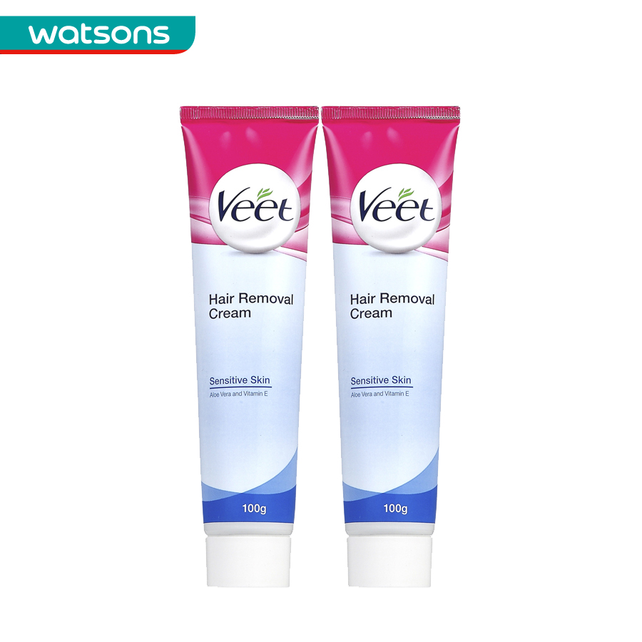 Buy Watson Veet Veet Hair Removal Cream For Sensitive Skin 100g