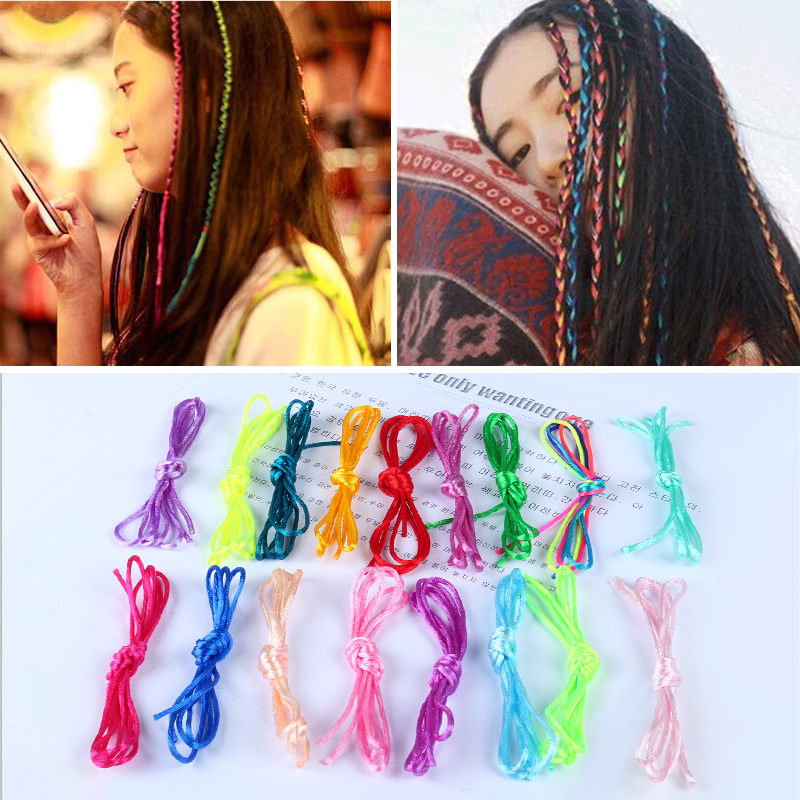yarn hair ribbons