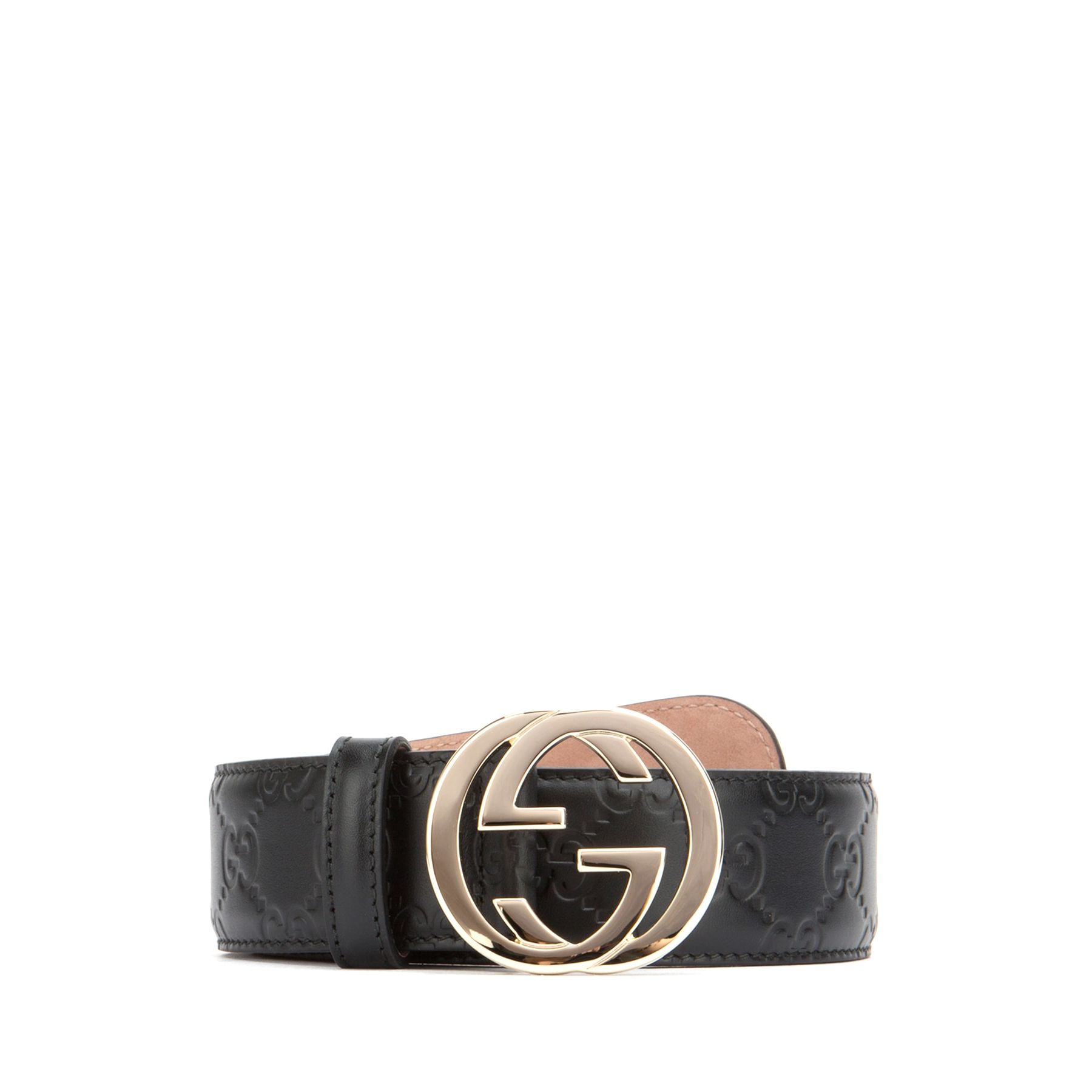Buy Gucci/gucci gg ladies black belt in 