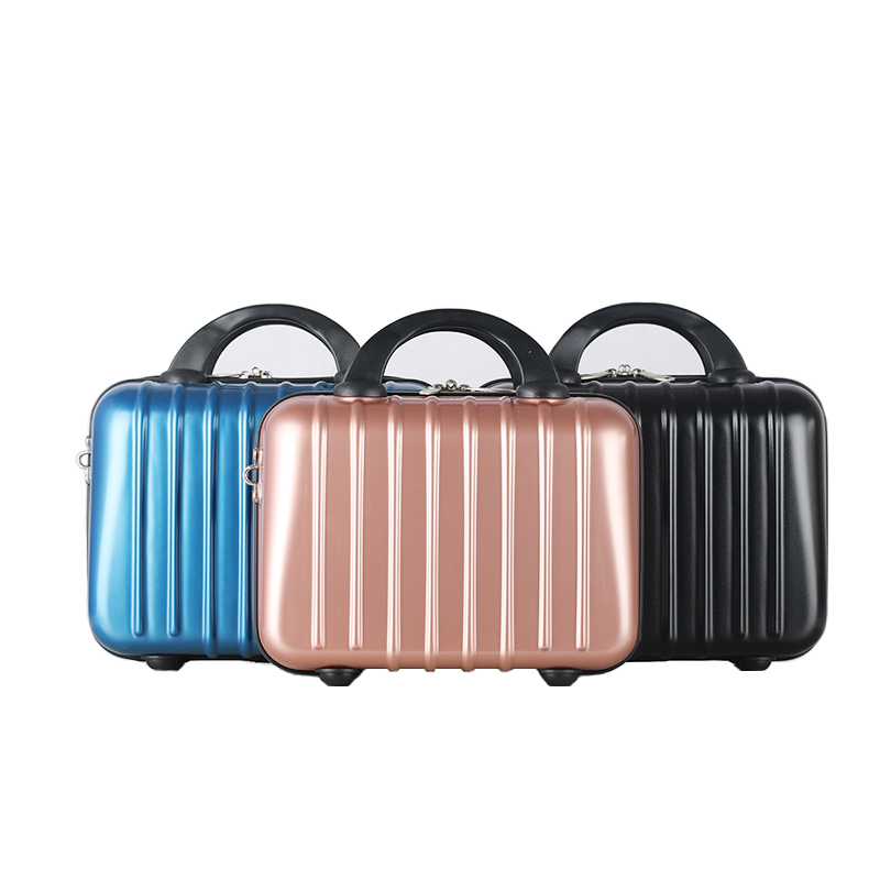 rose gold mini suitcase