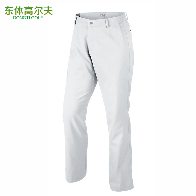 white nike golf pants