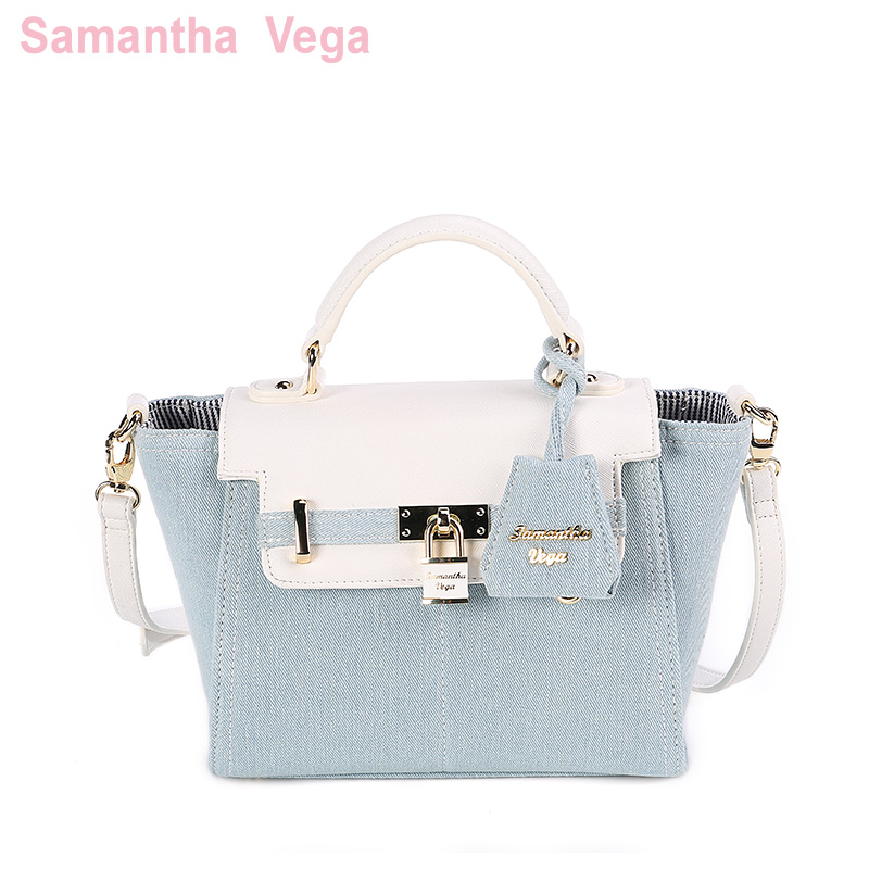 Buy Samantha Vega Fryui Denim Handbag Large Bag In Cheap Price On Alibaba Com