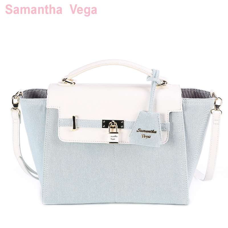 Buy Samantha Vega Fryui Denim Handbag Large Bag In Cheap Price On Alibaba Com