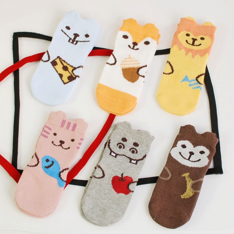 baby animal socks