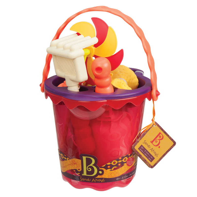 b toys sand bucket