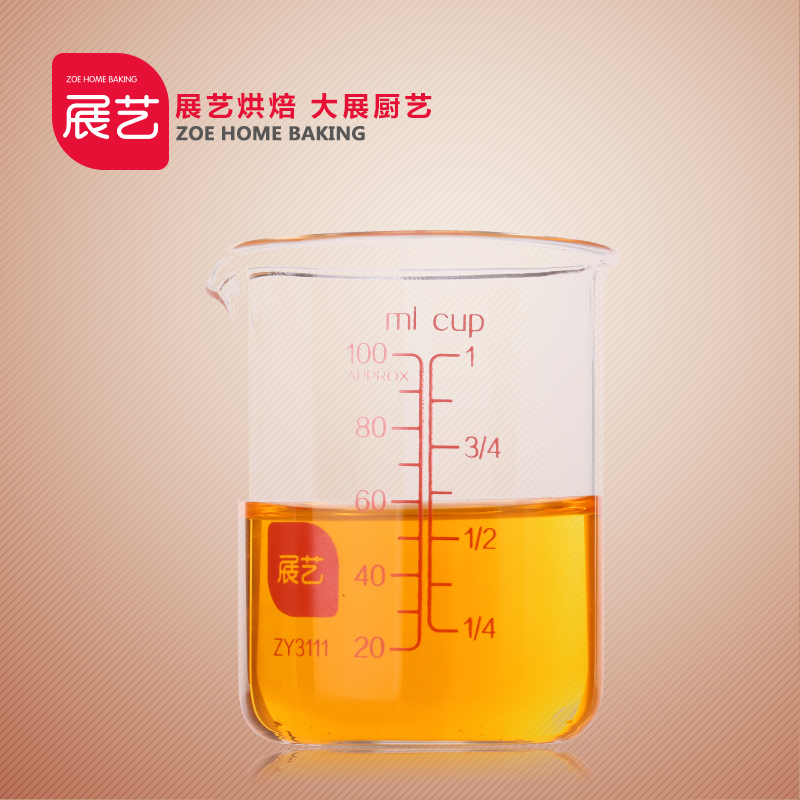 Buy Arts Exhibition Temperature Glass Liquid Milk Meter With A Scale Measuring Cup Baking Tools 100 Ml In Cheap Price On Alibaba Com