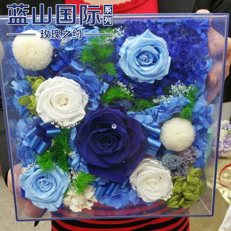 Buy Wake Up Alone Preserved Flower Boxes Flower Preservation Never Fade Gift Of Red Roses Flower Box Birthday Valentines Day In Cheap Price On Alibaba Com