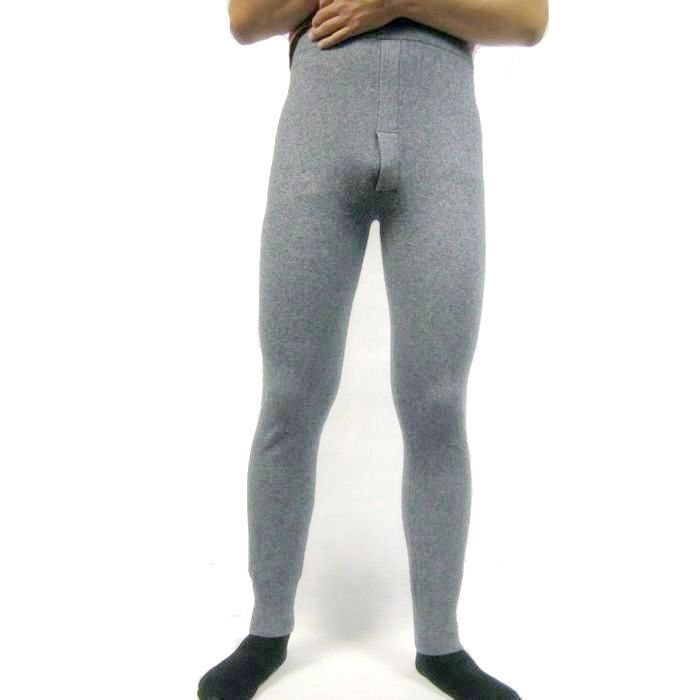 thick gray leggings