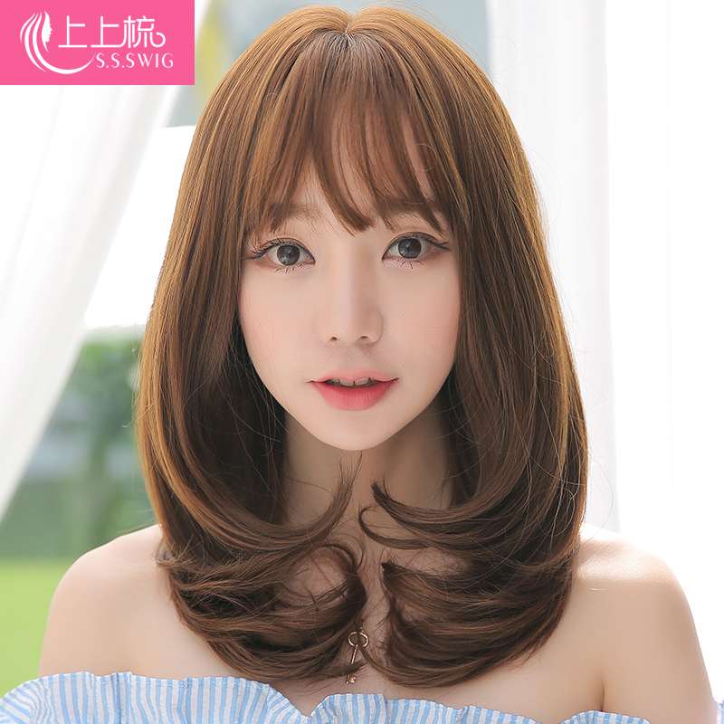 Buy Ms Long Curly Hair Wig Big Wave Of Korean Imitation Pear Hair