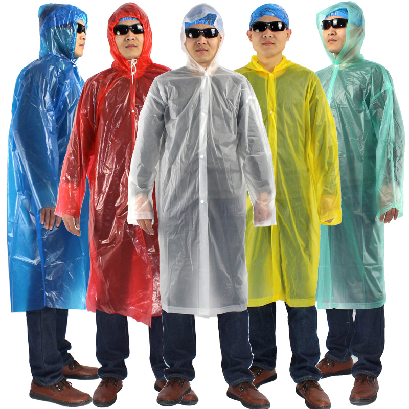 shopping raincoat