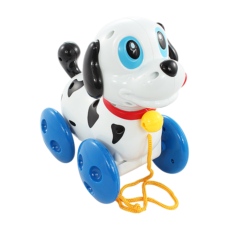 dog on leash toy