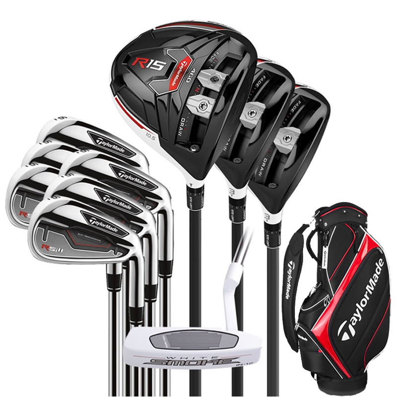 full set of taylormade golf clubs