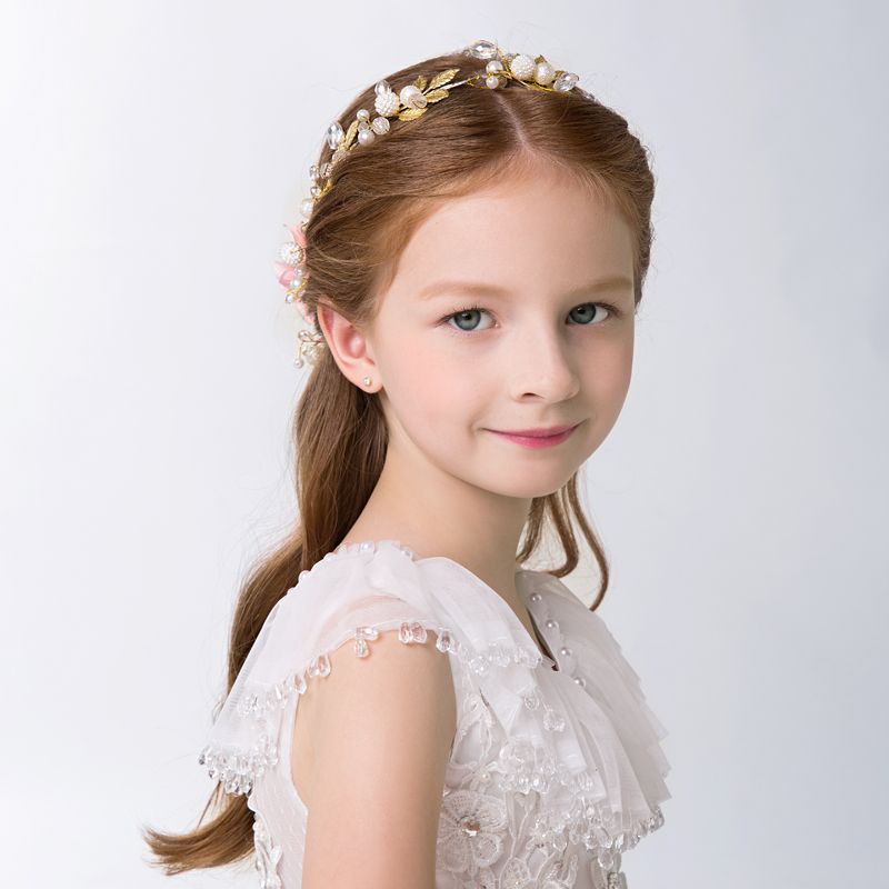 Custom Wedding Headdress Children Hair Accessories