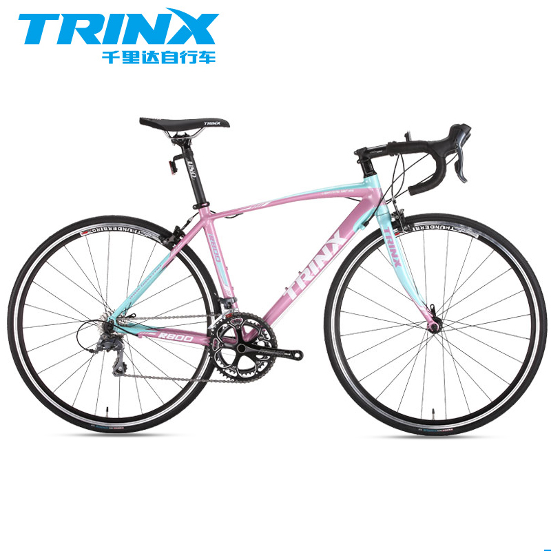 trinx pink bike