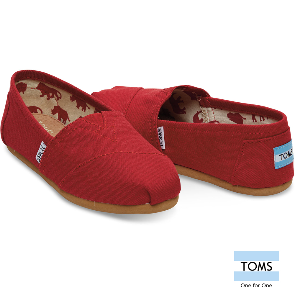 Buy Toms canvas classic lazy shoes 