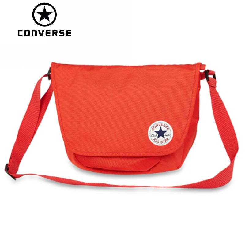 converse messenger bag red