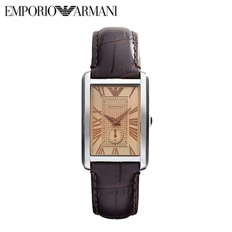 emporio armani square watch