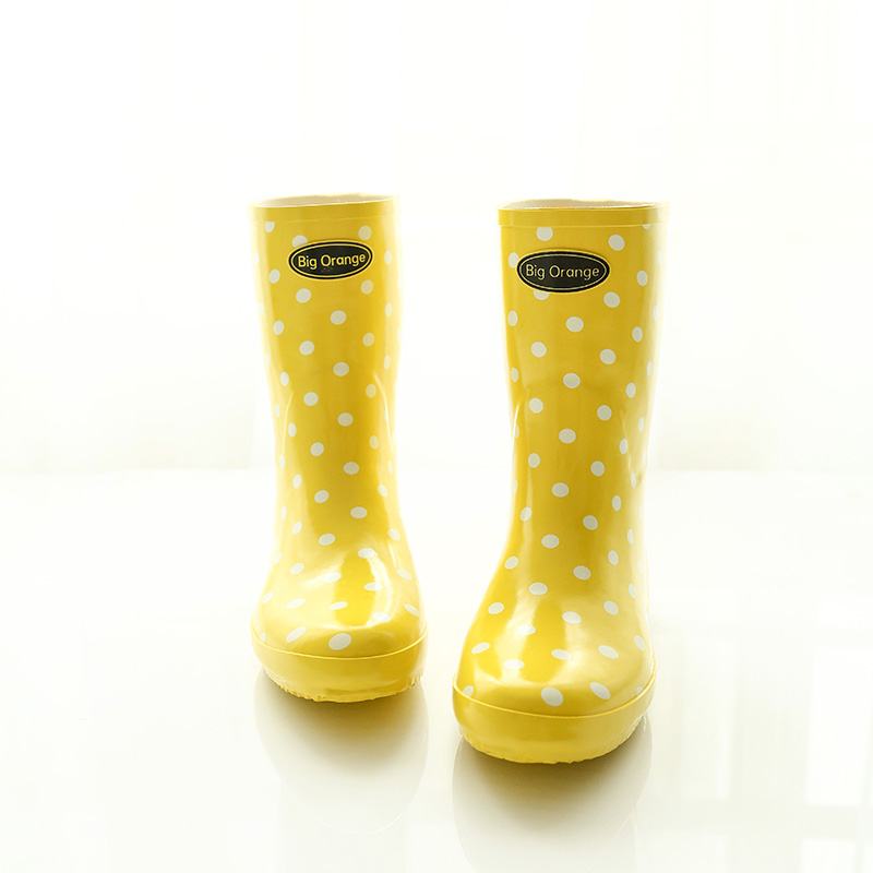 adult yellow rain boots