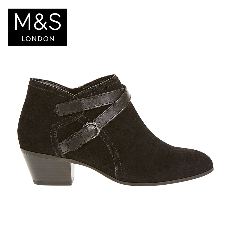 black boots m and s