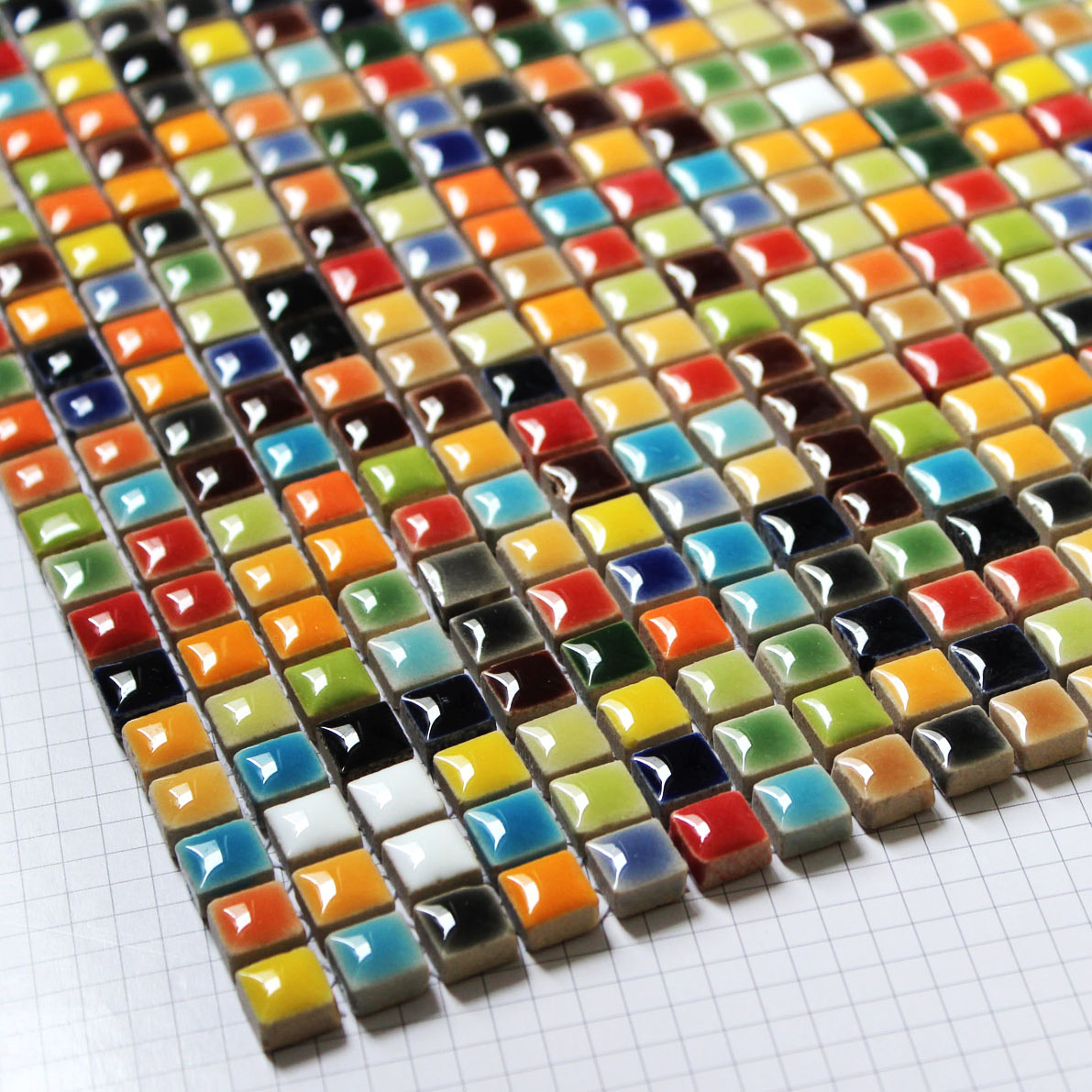 Плитка мозаика разноцветная
