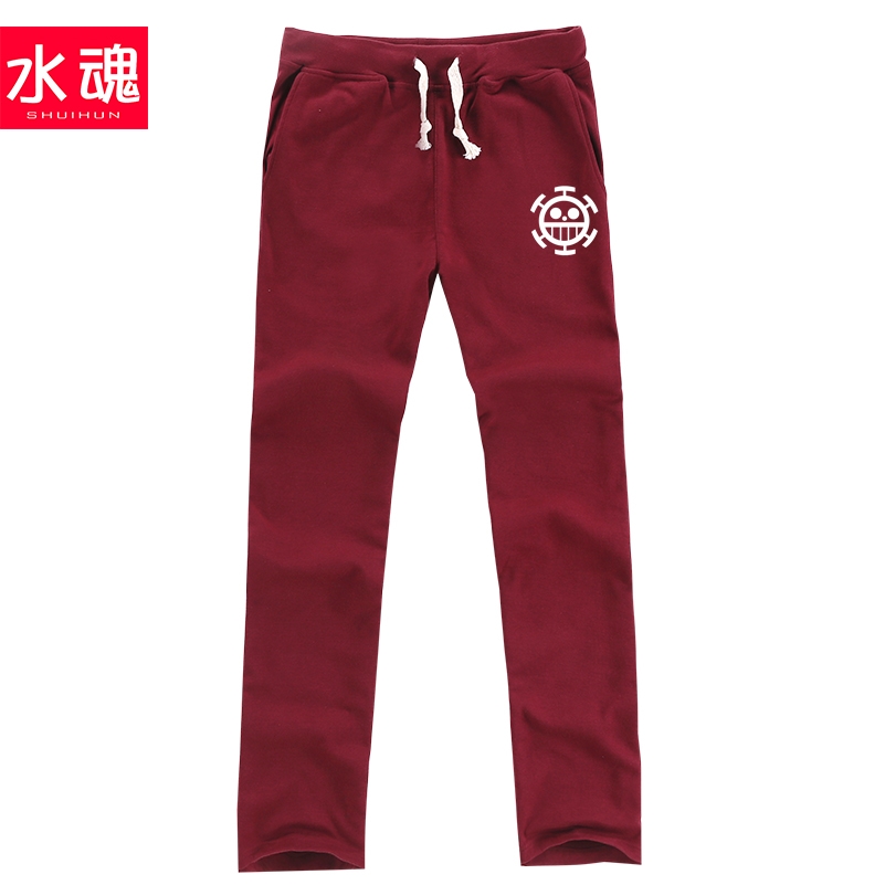 Buy Water Soul Anime One Piece Autumn Mens Casual Sports Lovers Wei Pants Slim Straight Long Pants Teenagers In Cheap Price On Alibaba Com