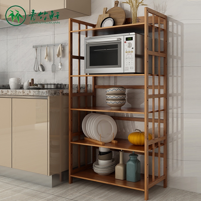 Home Kitchen Microwave Oven Shelf Storage Racks Kitchen Counter